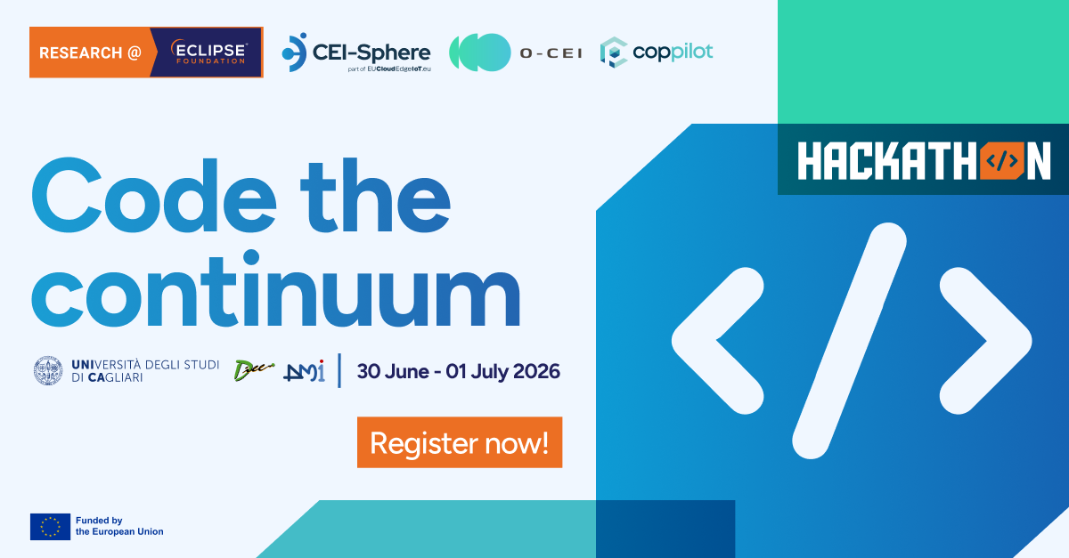Banner Hackathon CEI-Sphere event June 2026