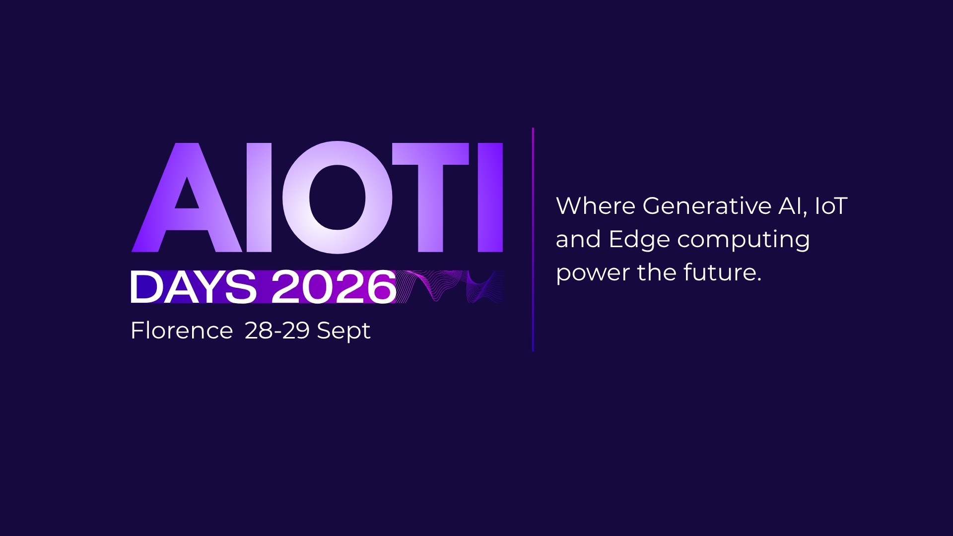 Banner AIOTI Days
