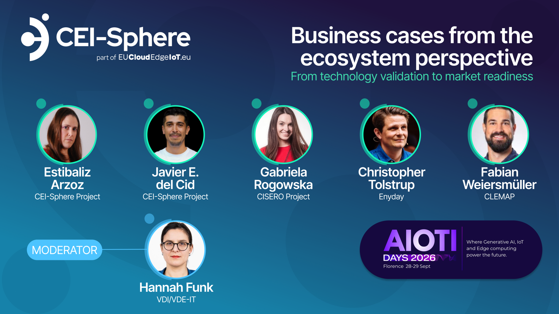 AIOTI Days speakers