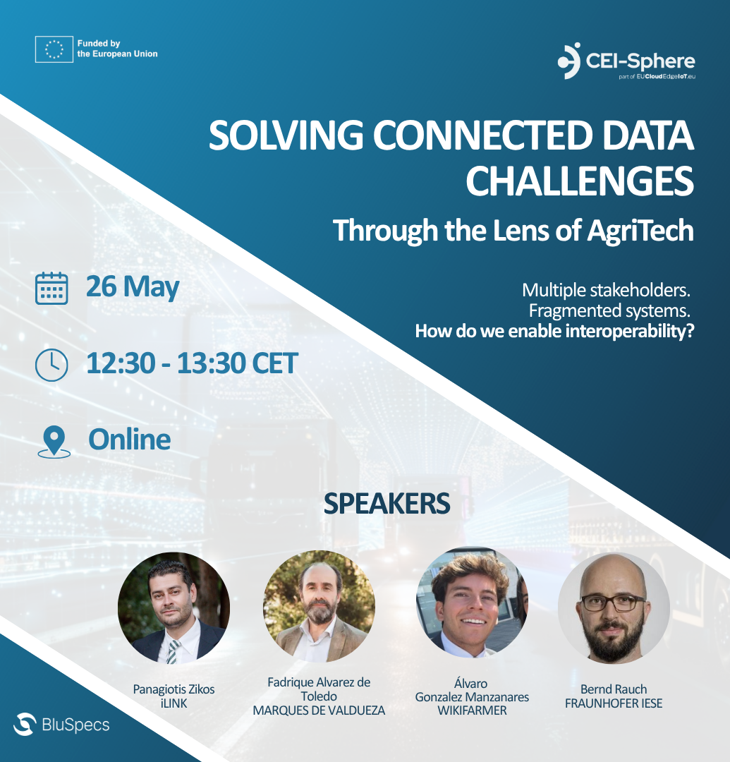 CEI-Sphere workshop: Solving Connected Data Challenges banner
